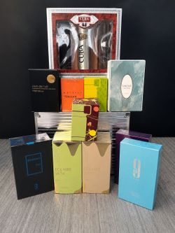 Designer & Arabic Fragrance Bundle – New In Box Cologne Collection