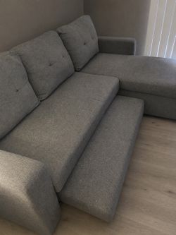 Need space. Can deliver couch with storage obo