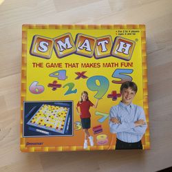SMATH The Game That Makes Math Fun Vintage Board Games Pressman Toy Corporation