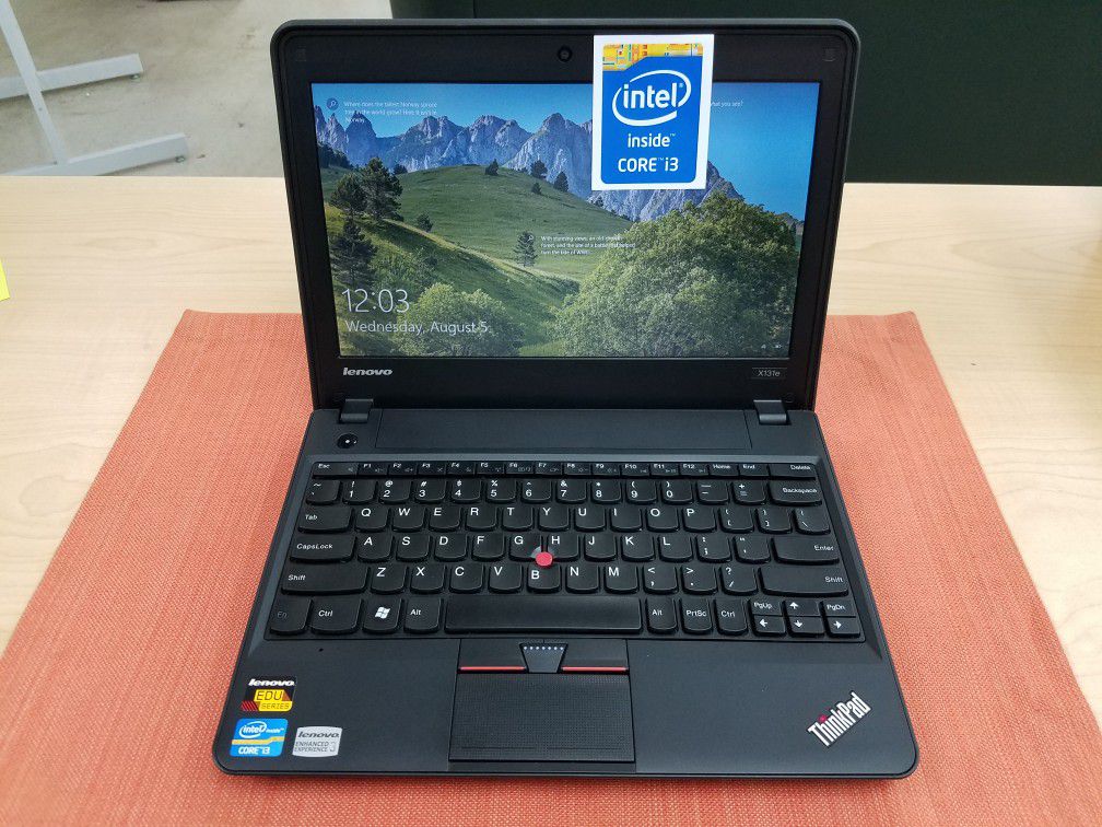 FAST!! READY FOR SCHOOL!! 11" Lenovo Core i3 Mini Laptop Computer!! + NEW BATTERY!!