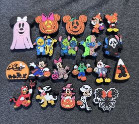 Disney Mickey Minnie Halloween Croc Charms 