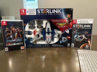 Nintendo Switch Starlink Starter Pack and Jump Force Deluxe Edition