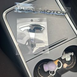 Original Tesla Liftgate Emblems