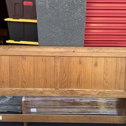 Solid Wood King Size Bed Frame