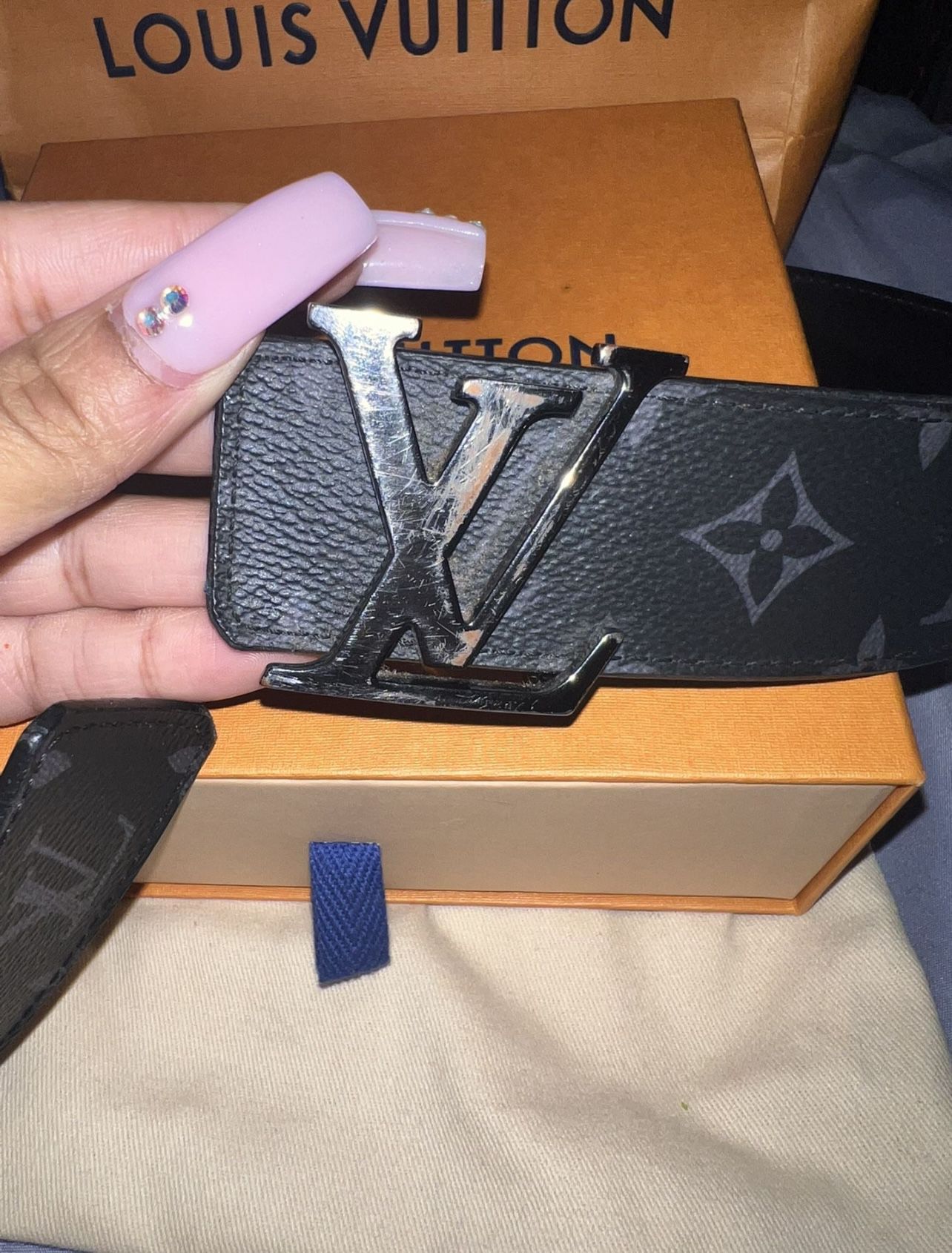 Louis Vuitton x Supreme Collab Limited Edition Belt For Sale for Sale in  Los Angeles, CA - OfferUp