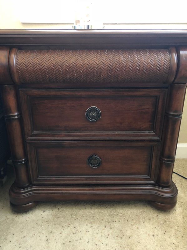 Cindy Crawford Home Key West Tobacco Drawer Nightstand For Sale In Venice Fl Offerup