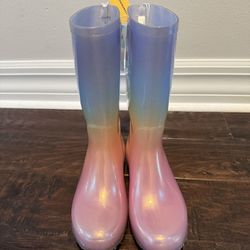 New Never Used Water Proof Kids Rain Boot
