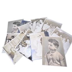 Antique Photos 1(contact info removed) Lot 11 Wedding Men Women Children Family Vintage