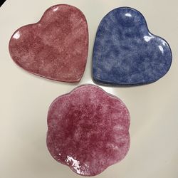 10 Hand Painted Made In Italy Ceramic Plate Set By Ancora