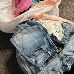 2 Bags Girls Clothes Size 8-10 $1.00 Each Item