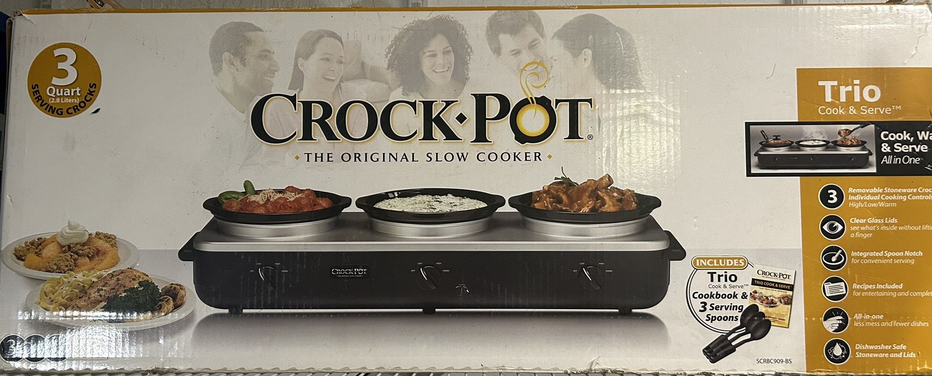 Trio Crock Pot 