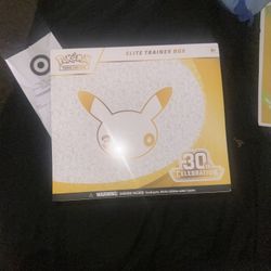 Pokemon 30th Anniversary ETB !! (extremely rare)