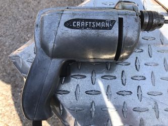 Vintage craftsman drill. (Works)