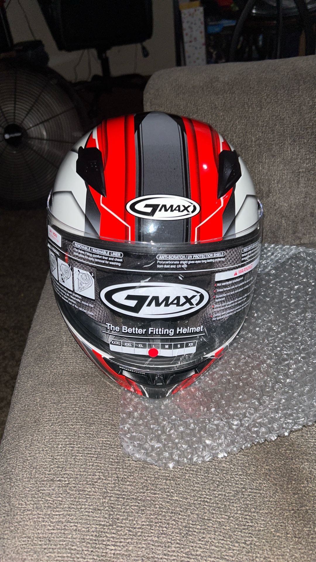 G-Max Rogue Street Motorcycle Helmet 