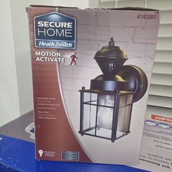 Secure Home Outside Light With Sensor.