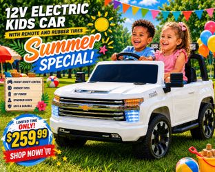 Summer Special 12V Electric Kids Car