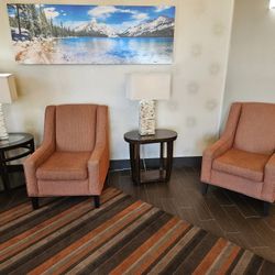 Wingback Armchairs Set Of 2