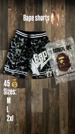 Bape shorts (with keychain)