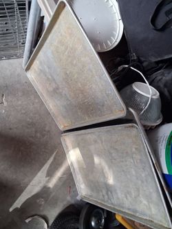 3- 18x26 commercial baking sheets.