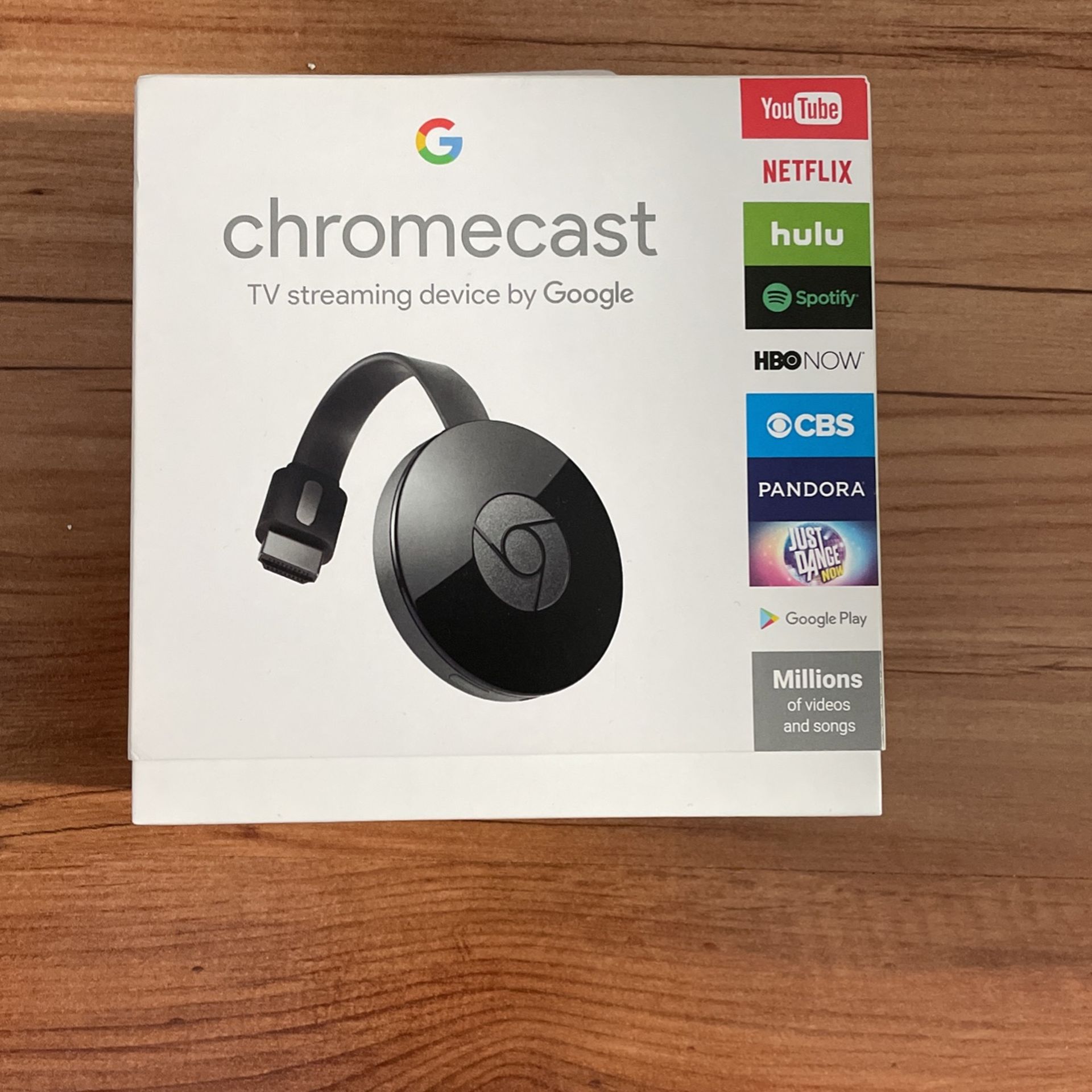 Chromecast TV Streaming Device By Google 