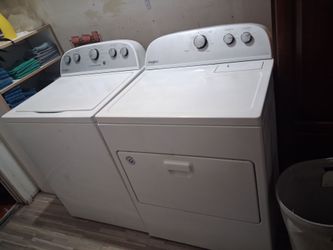 Whirlpool washer and dryer