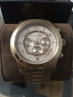 Michael Kors rose gold watch
