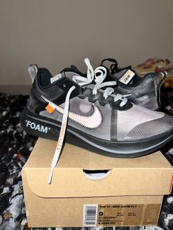 Nike X Off White Zoom Fly Sz 9