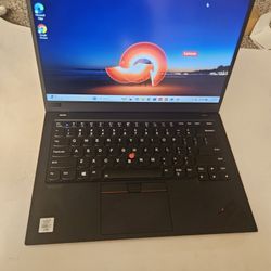 Lenovo ThinkPad X1 Carbon i7 Slim 16gb Ram 512gb NVMe SSD Drive 14"Touchscreen 