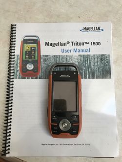 Magellan Triton 1500 Navigation