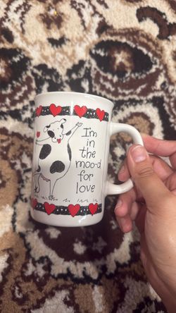 Papel cow coffee mug