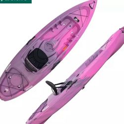 Pink And Purple Kayak