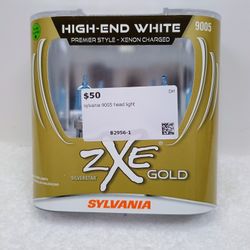 SYLVANIA 9005 High Performance SilverStar ZXE Gold Halogen Headlight Bulb (Pack of 2) - 9005SZG/2BP