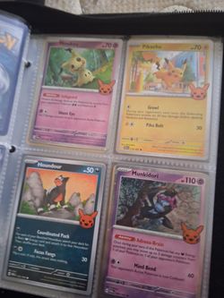 Trick or trade Pokémon cards