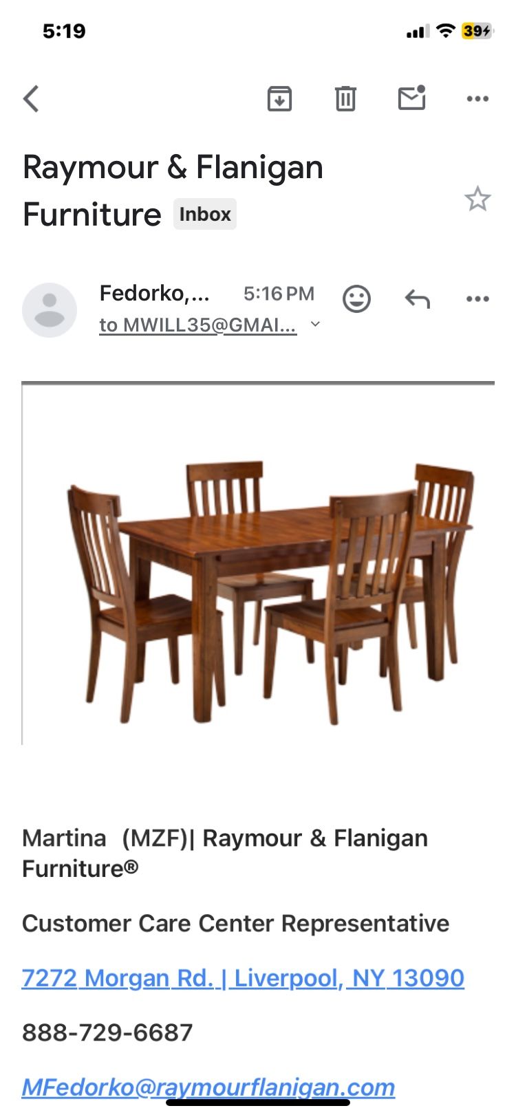 Beautiful Solid Wood Dining Table