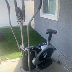 Stairmaster And Bike  Together 
