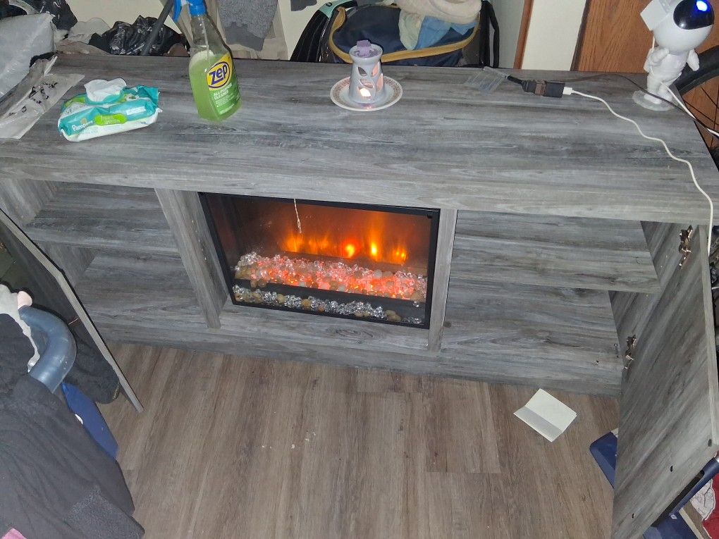Tv Stand (Eleric Heater)