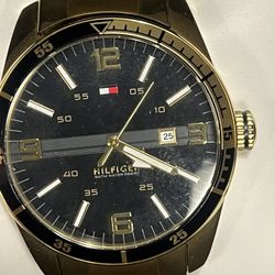 Tommy Hilfiger Gold Plated Stainless Steel Watch