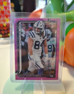 Tyler warren topps rookie pink /250
