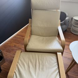 Ikea Chair And Ottoman