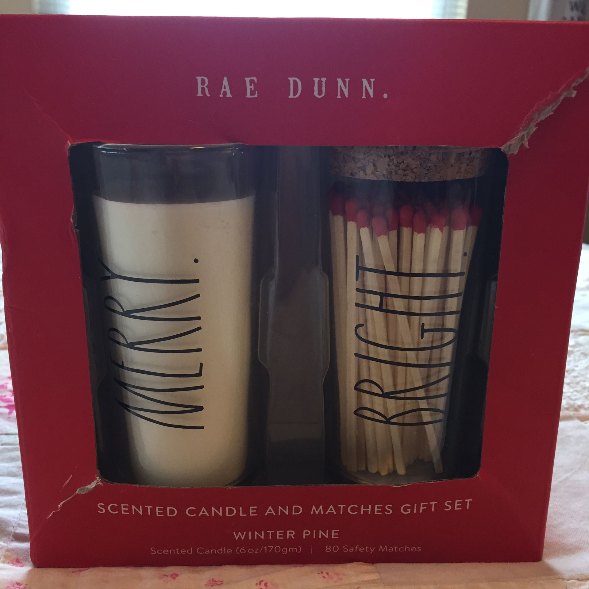 Rae Dunn Scented Candle Gift Set NEW