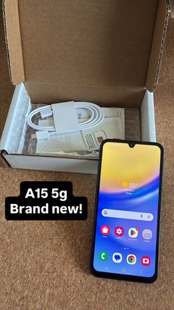 Samsung A15 5g. Brand New And Unlocked!