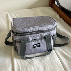 Igloo Soft Cooler Lunch Bag – Gray Insulated Tote