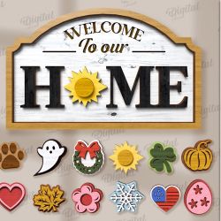 Home Decor And Welcome Door Signs!! 