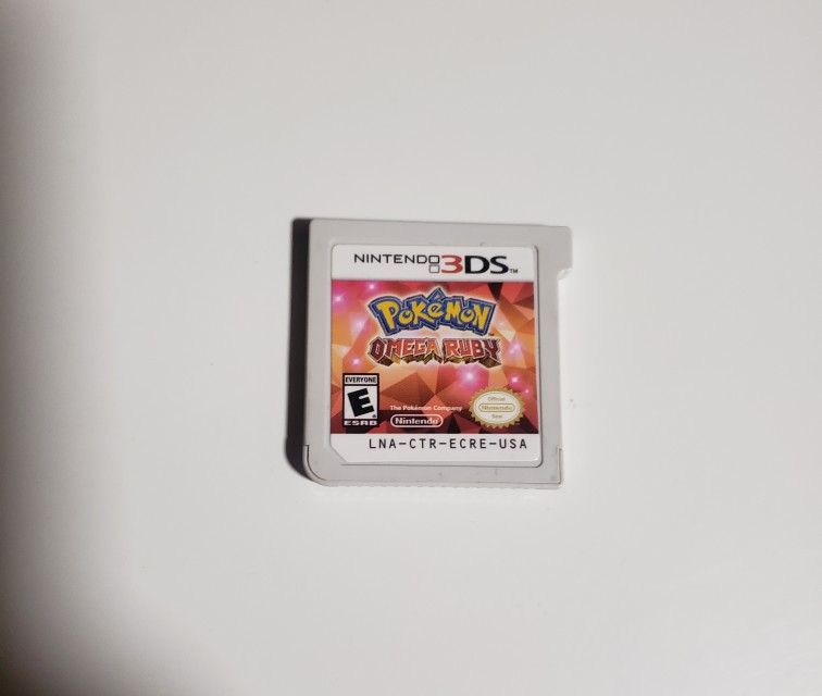 Pokemon Omega Ruby 3DS
