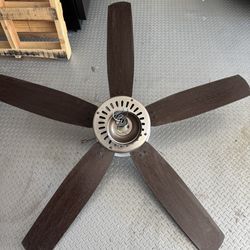 Free 60in Hunter Douglas fan With Light