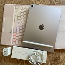 Apple iPad Air 11” M2 chip 128GB (purple) with keyboard and pencil 