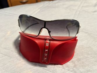 Genuine PRADA SHIELD sunglasses - broad face