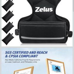 ZELUS weighted vest 10lb