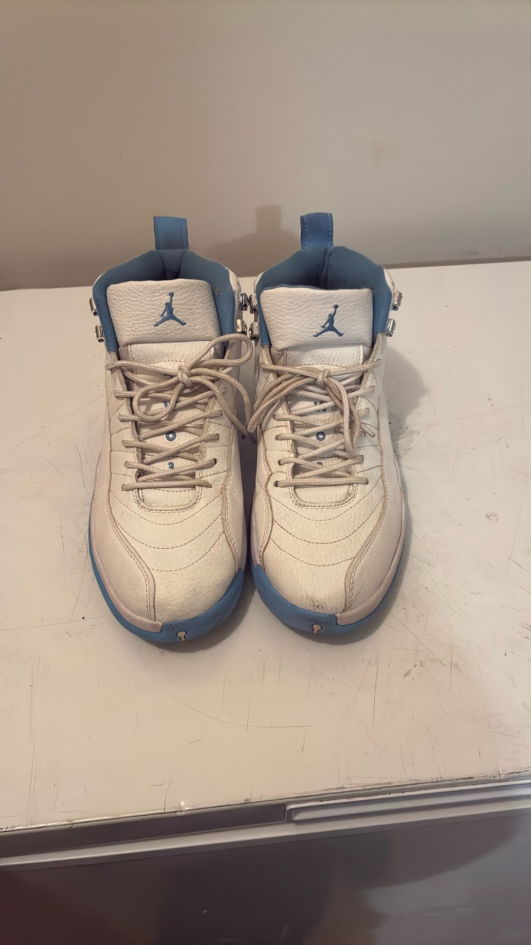 Jordan 12 Retro White And University Blue