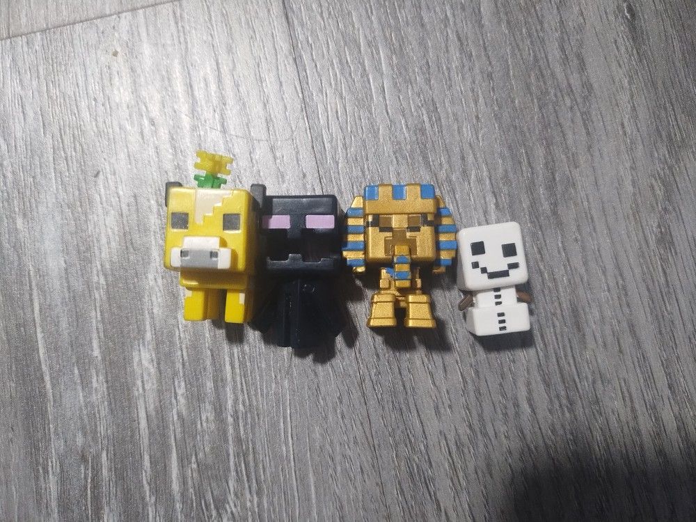 Minecraft Minifigures (4)